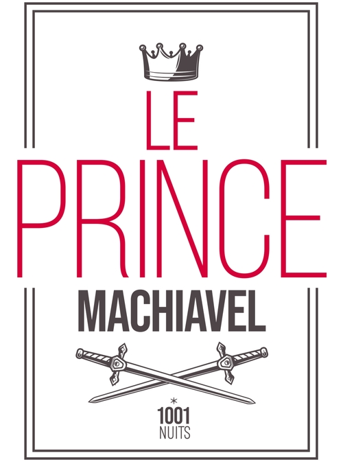 Couverture ebook de Le Prince, de Machiavel