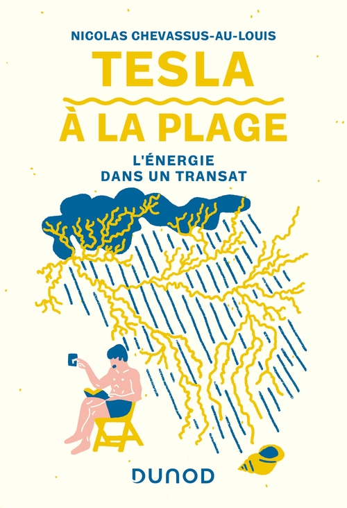 ebook cover of Tesla à la plage, by Nicolas Chevassus-Au-Louis