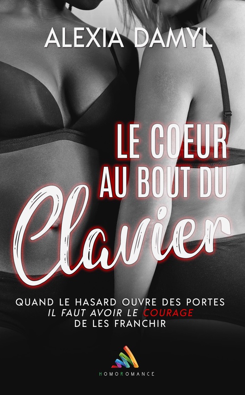 ebook cover of Le coeur au bout du clavier, by Alexia Damyl