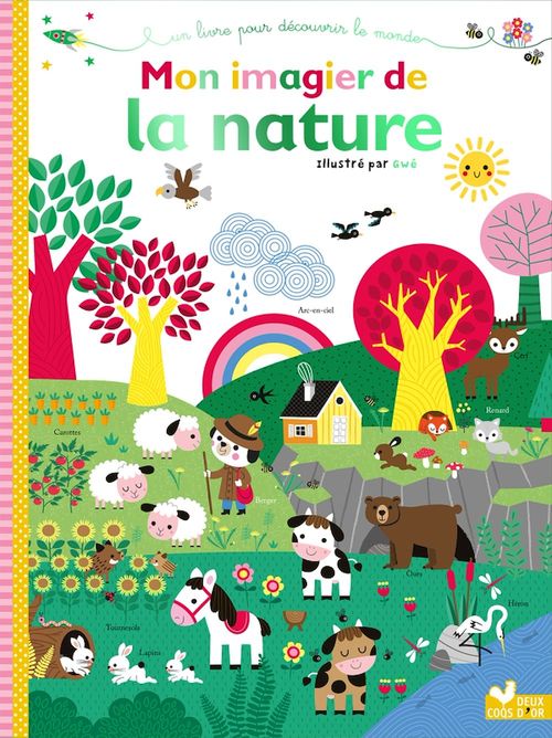 ebook cover of Mon imagier de la nature, by Gwé