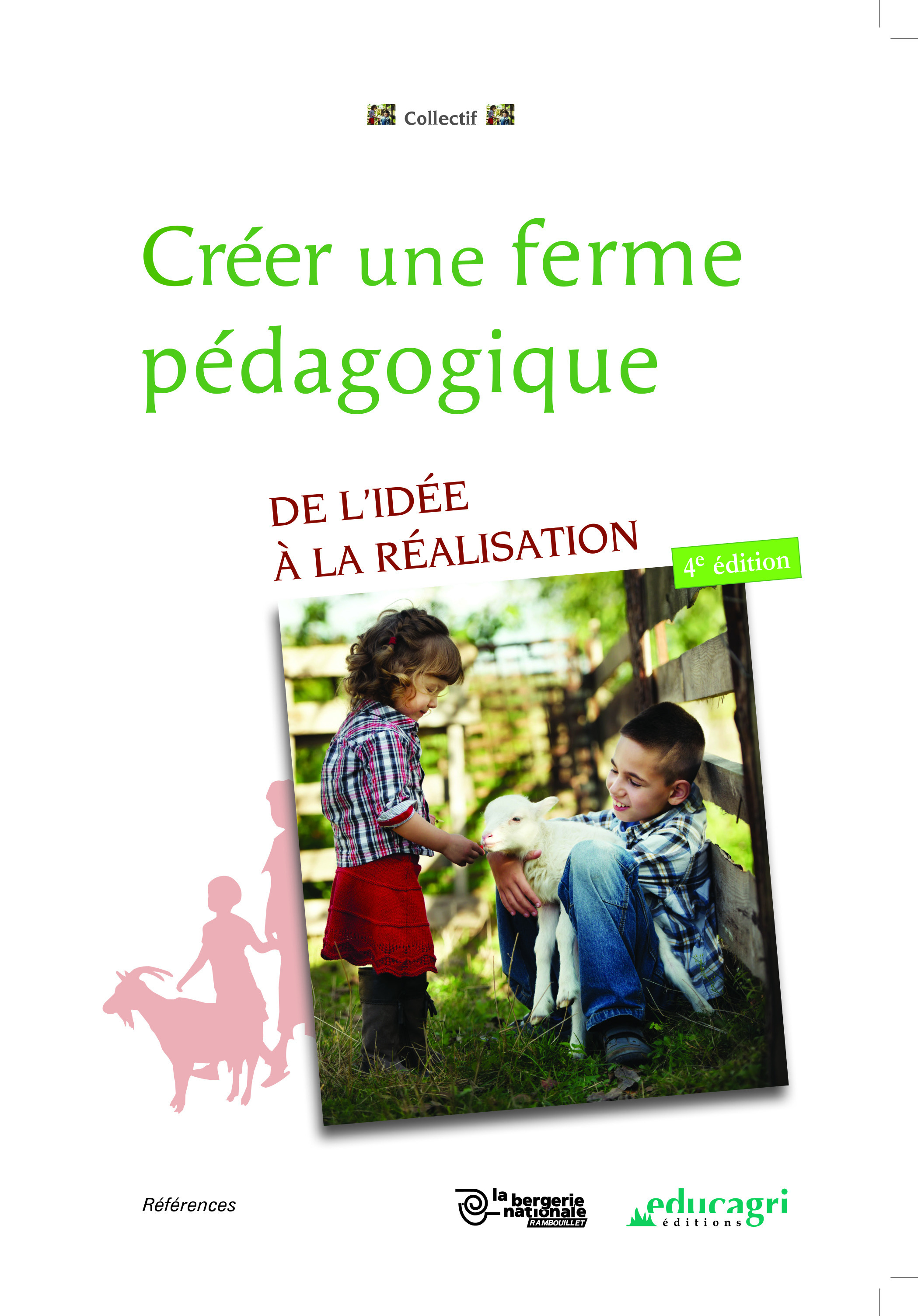 Couverture ebook de Créer une ferme pédagogique, de Marie-sylvie Coquillaud-auffret