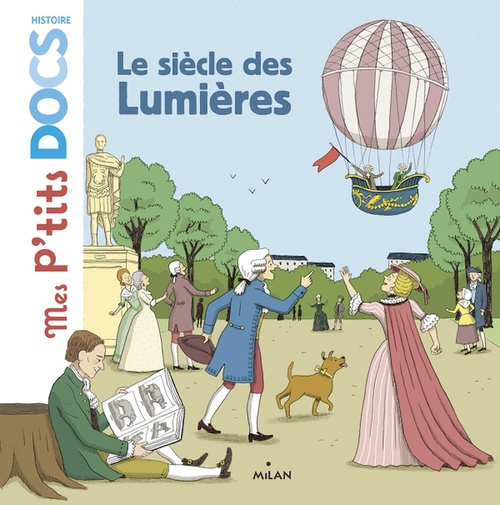 Couverture ebook de Le siècle des Lumières, de Stéphanie Ledu