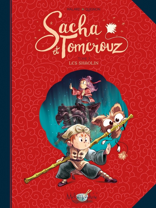 ebook cover of Sacha et Tomcrouz T03 - Les Shaolin, by Anaïs Halard