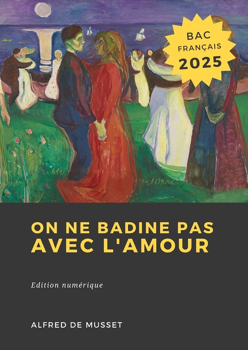 ebook cover of On ne badine pas avec l'amour, by Alfred de Musset