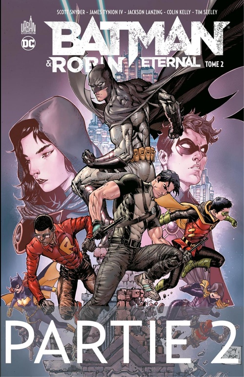 Couverture ebook de Batman & Robin Eternal - Tome 2 - Partie 2, de James Tynion Iv, Scott Snyder