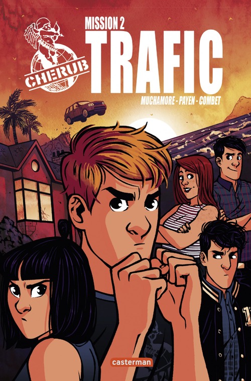 ebook cover of Cherub, la BD (Mission 2) - Trafic, by David Combet, Robert Muchamore, Baptiste Payen