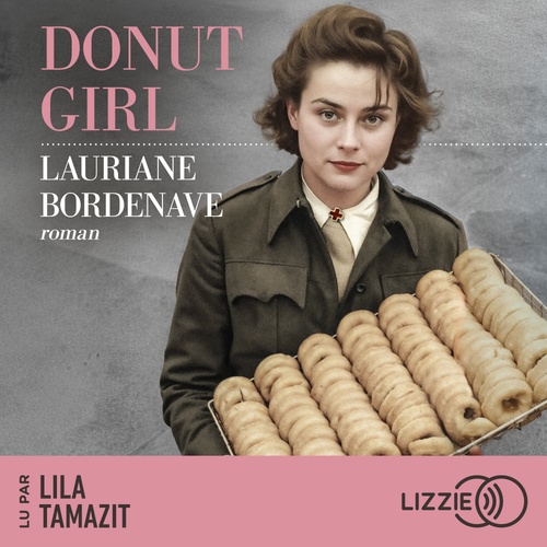 audiobook cover of Donut Girl, by Lauriane Bordenave
