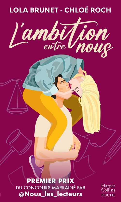 Couverture ebook de L'ambition entre nous, de Lola Brunet, Chloé Roch