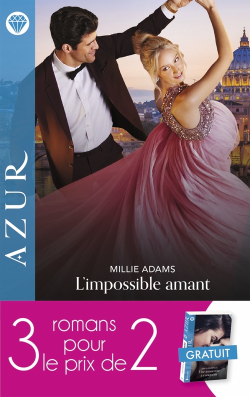 ebook cover of Pack 3 pour 2 - Mai 2025, by Millie Adams, Jessica Gilmore, Kim Lawrence