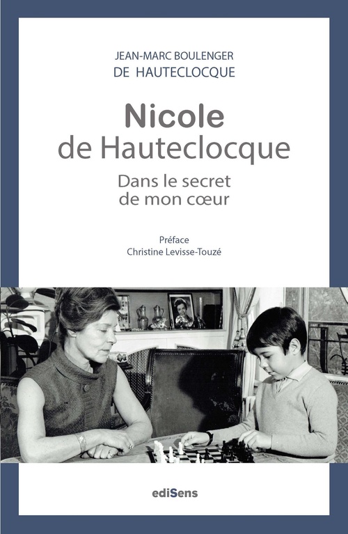 Couverture ebook de Nicole de Hauteclocque - Dans le secret de mon coeur, de Jean-Marc Boulenger de Hauteclocque