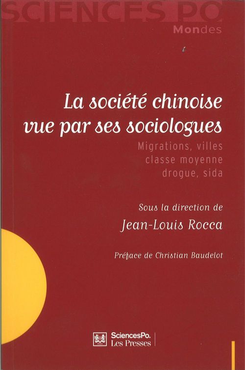 ebook cover of La société chinoise vue par ses sociologues, by Jean-louis Rocca