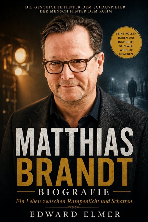 ebook cover of Matthias Brandt Biografie, by Edward Elmer