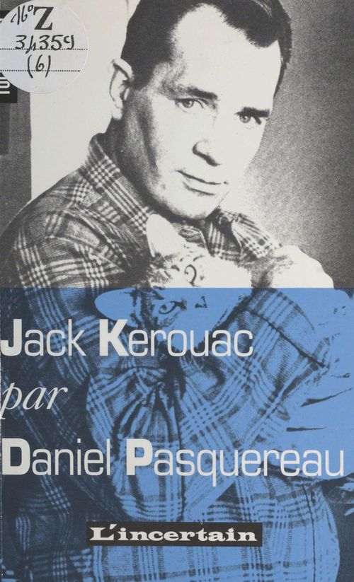 Couverture ebook de Tombeau de Jack Kerouac, de Daniel Pasquereau