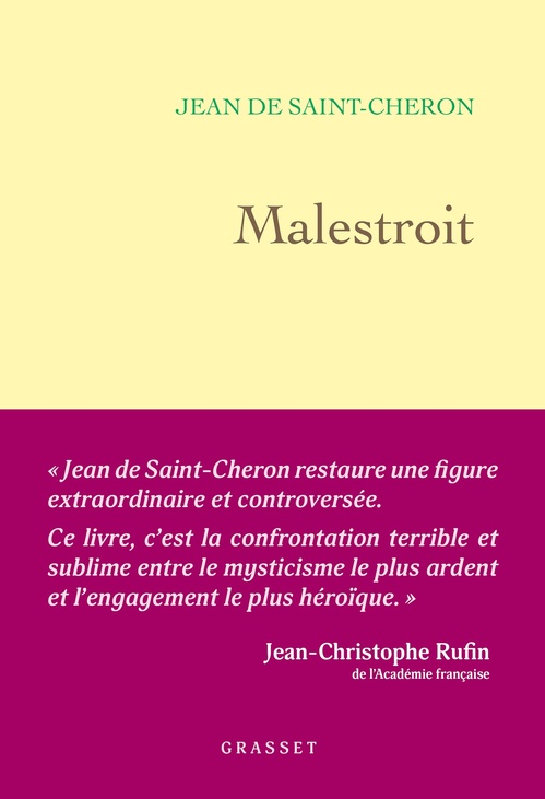 ebook cover of Malestroit, by Jean de Saint-Cheron