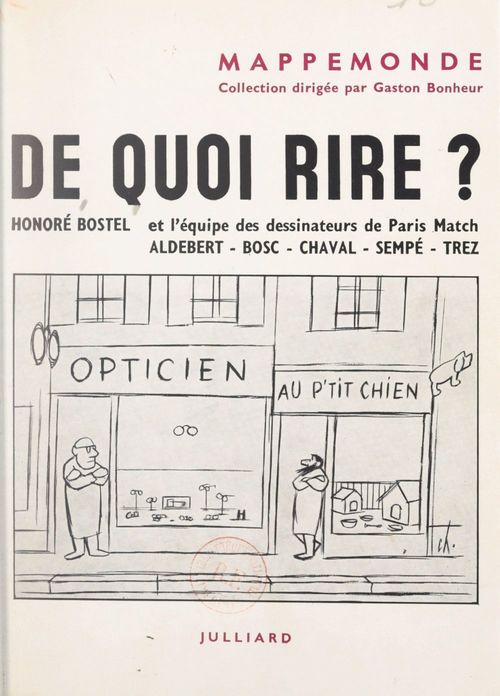 ebook cover of De quoi rire ?, by Honore Bostel