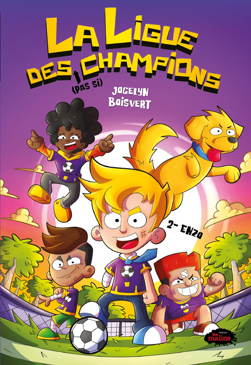 ebook cover of La ligue des (pas si) champions: Enzo, by Jocelyn Boisvert