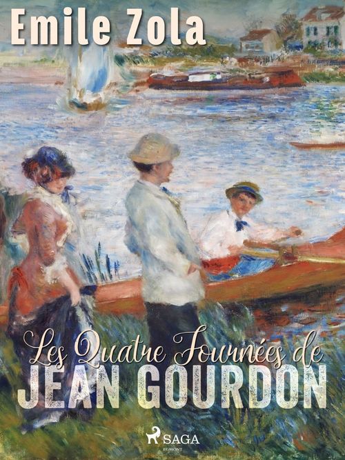 Couverture ebook de Les Quatre Journées de Jean Gourdon, de Emile Zola