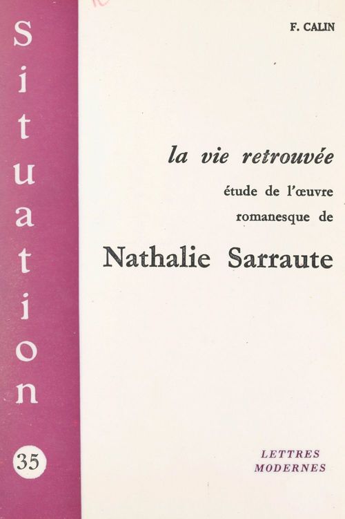 ebook cover of La vie retrouvée, by Francoise Calin