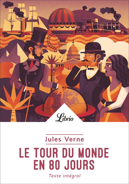 ebook cover of Le Tour du monde en 80 jours, by Jules Verne