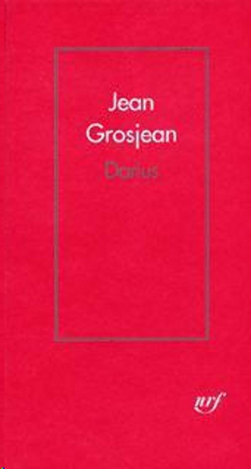 ebook cover of Darius, by Jean Grosjean