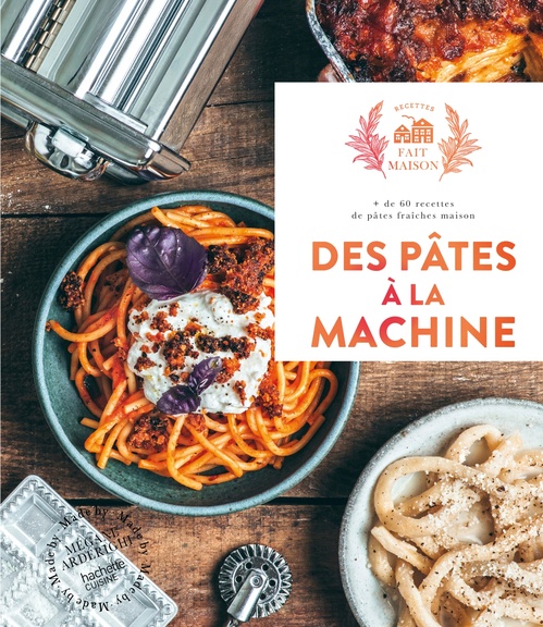 ebook cover of Des pâtes à la machine, by Mégane Ardérighi