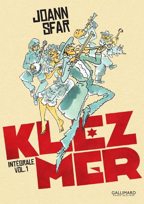 Couverture ebook de Klezmer - L'Intégrale (volume 1), de Joann Sfar