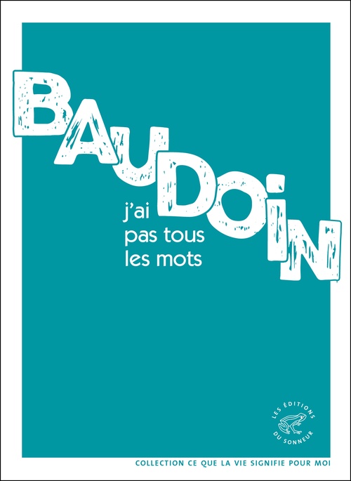 Couverture ebook de J'ai pas tous les mots, de Edmond Baudoin