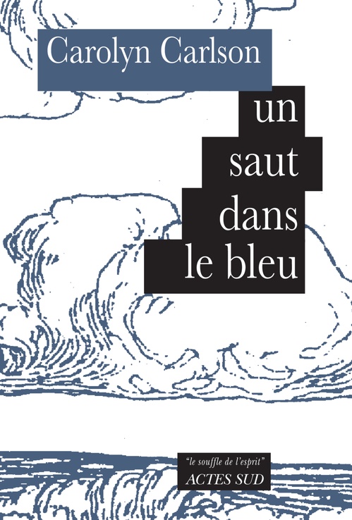 ebook cover of Un saut dans le bleu, by Carolyn Carlson
