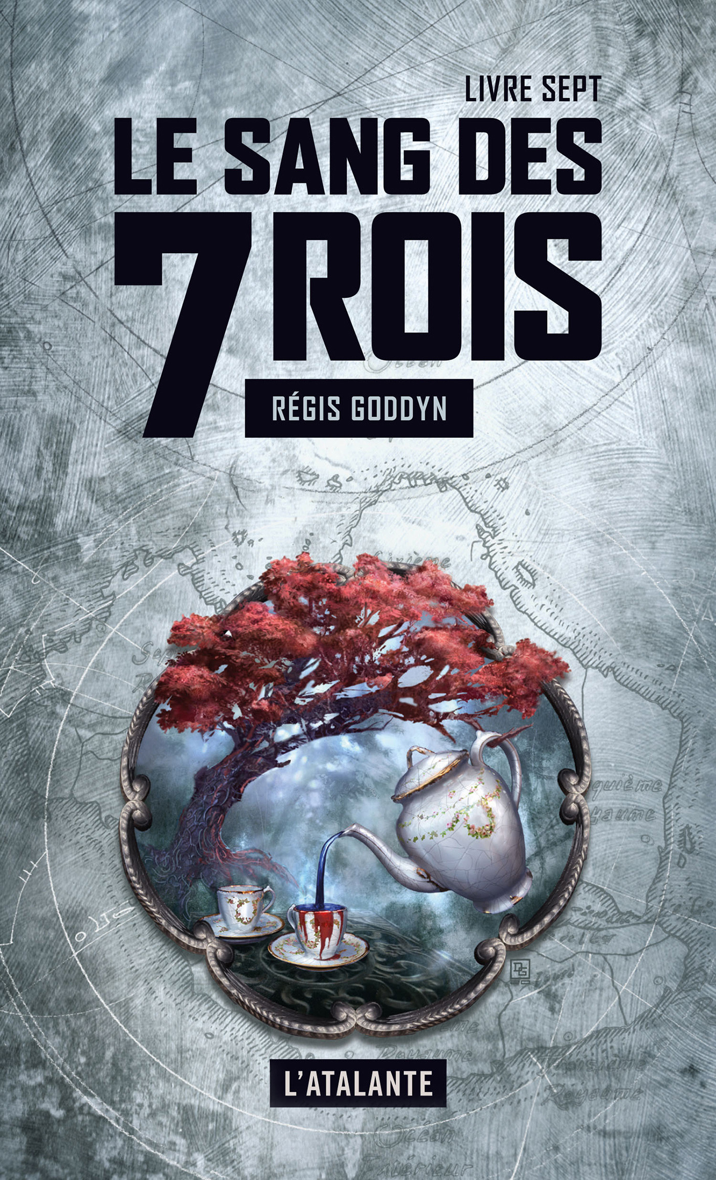 Couverture ebook de Le sang des 7 Rois - Livre sept, de Régis Goddyn