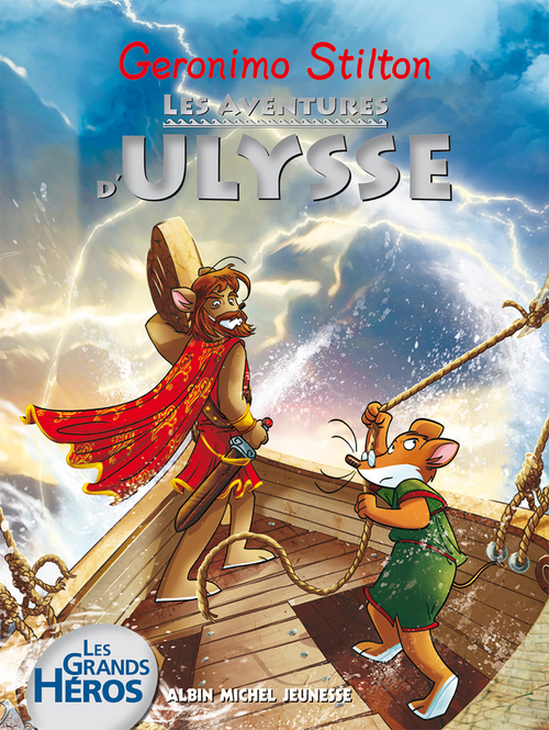 ebook cover of Les Aventures d'Ulysse, by Geronimo Stilton
