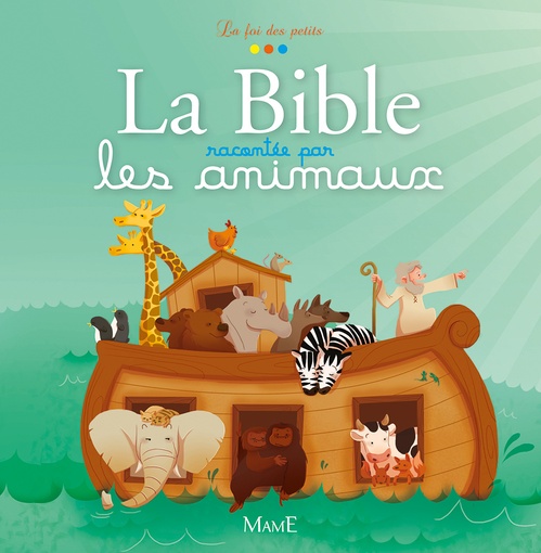 Couverture ebook de La Bible racontée par les animaux, de Collectif