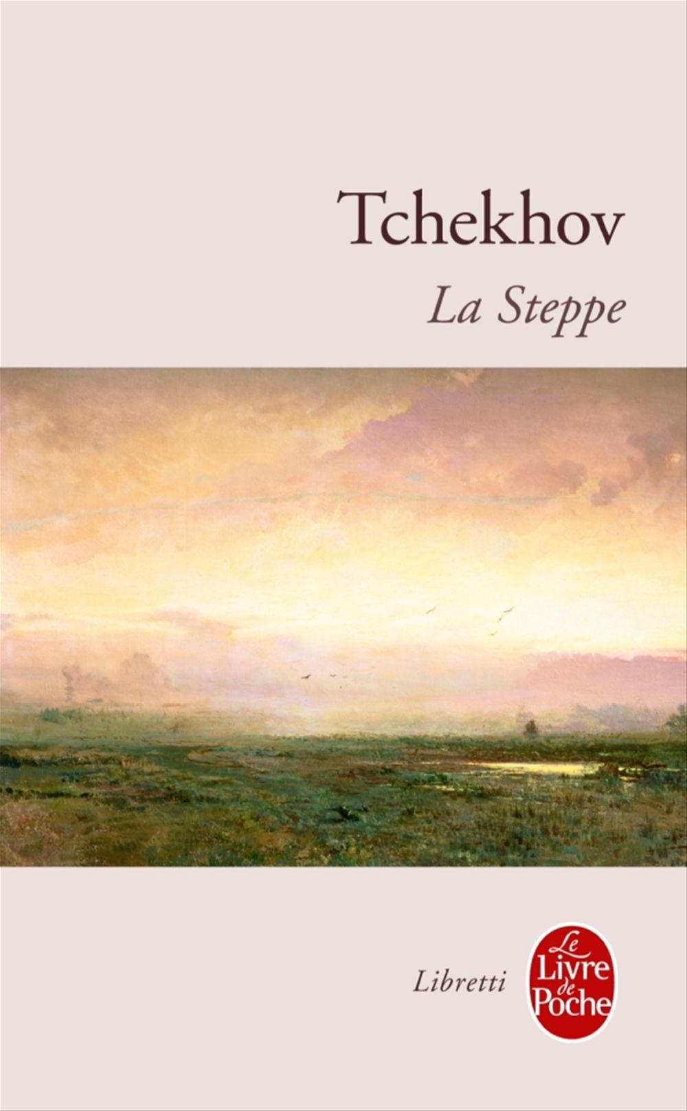 Couverture ebook de La Steppe, de Anton Tchekhov