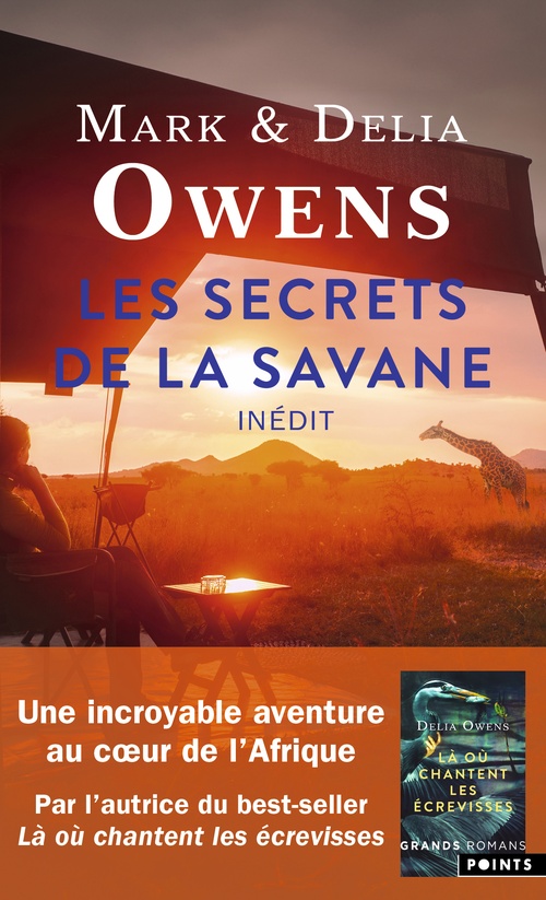 ebook cover of Les secrets de la savane, by Mark Owens, Delia Owens
