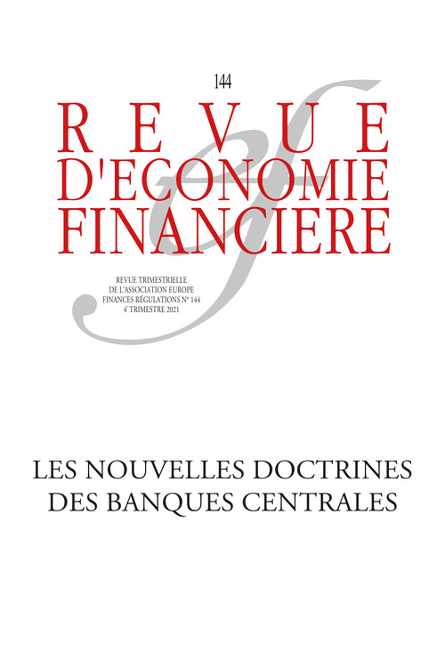 Couverture ebook de Les nouvelles doctrines des banques centrales, de Revue D'Economie Financiere