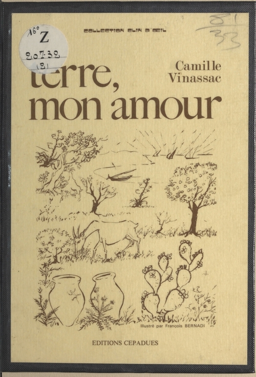 ebook cover of Terre, mon amour, by Camille Vinassac