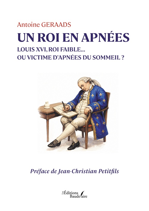 Couverture ebook de Un roi en apnées, de Antoine Geraads