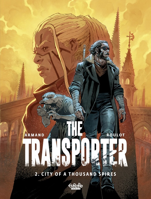 ebook cover of The Transporter - Volume 2 - City of a Thousand Spires, by Tristan Roulot