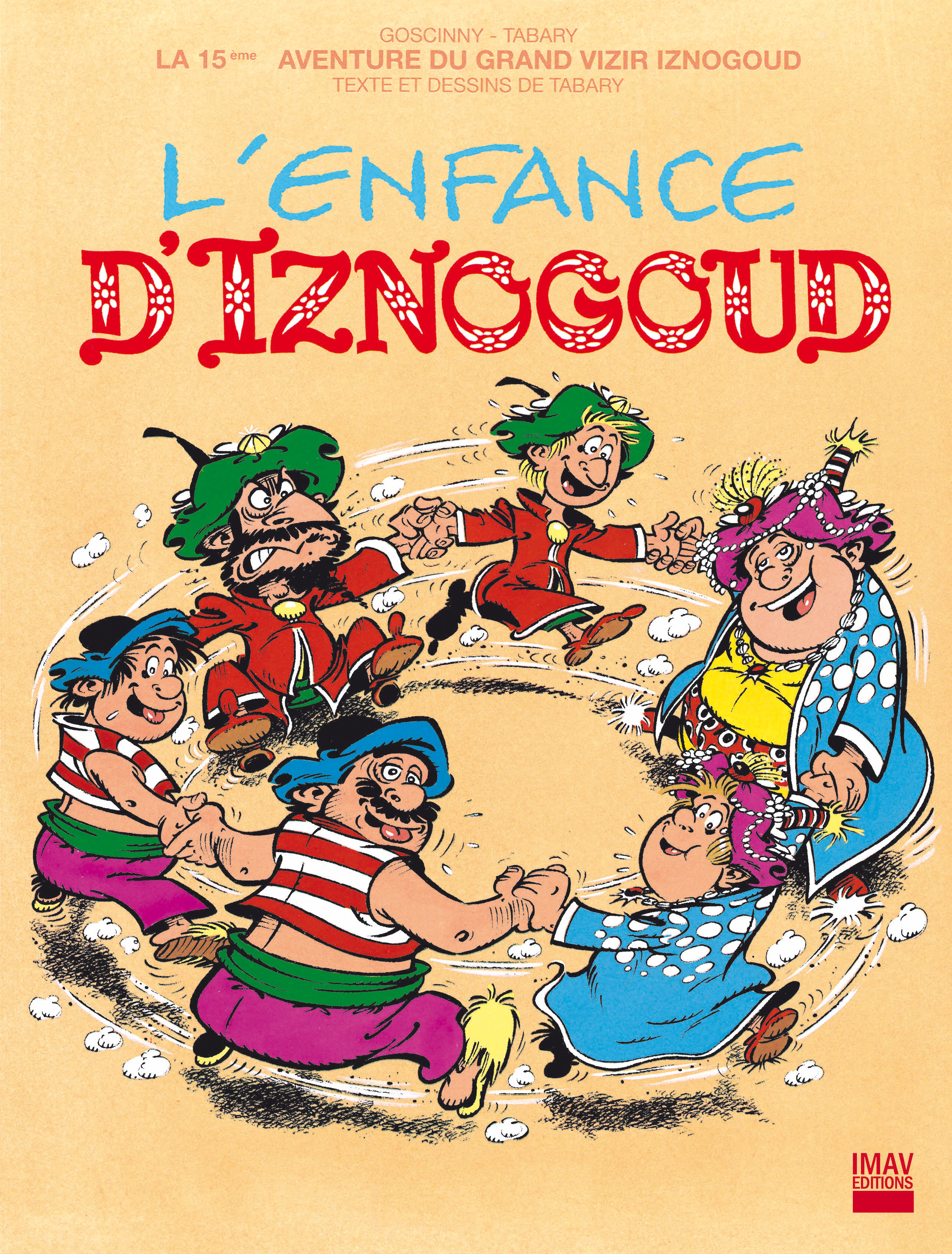 Couverture ebook de Iznogoud - tome 15 - L'enfance d'Iznogoud, de René Goscinny, Jean Tabary