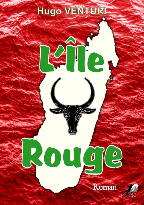 ebook cover of L'île rouge, by Hugo Venturi