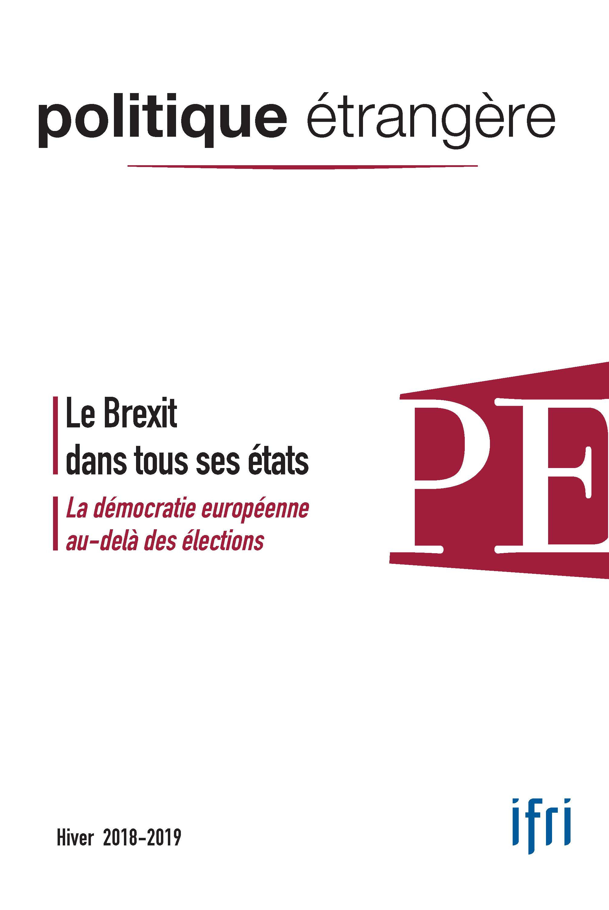 Couverture ebook de Le Brexit dans tous ses états, de Collectif