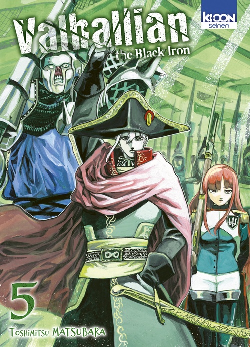 Couverture ebook de Valhallian the Black Iron T05, de Toshimitsu Matsubara