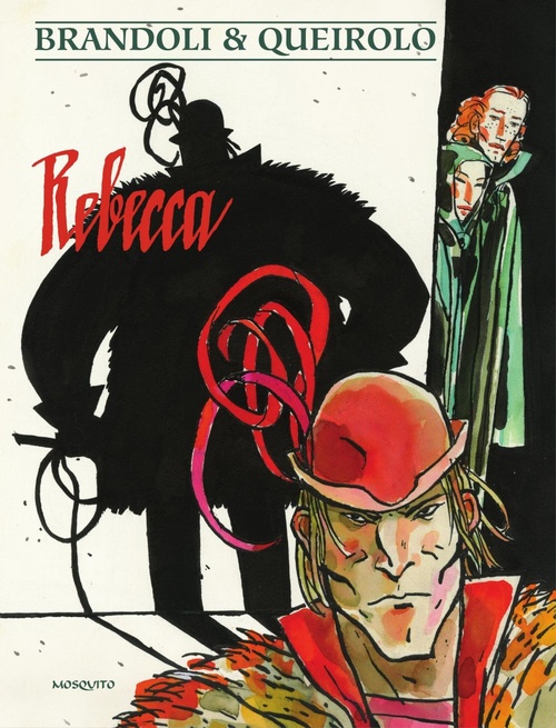 ebook cover of Rebecca, by José Carvajal
