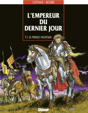 Couverture ebook de L'Empereur du dernier jour - Tome 01, de Christian Boube