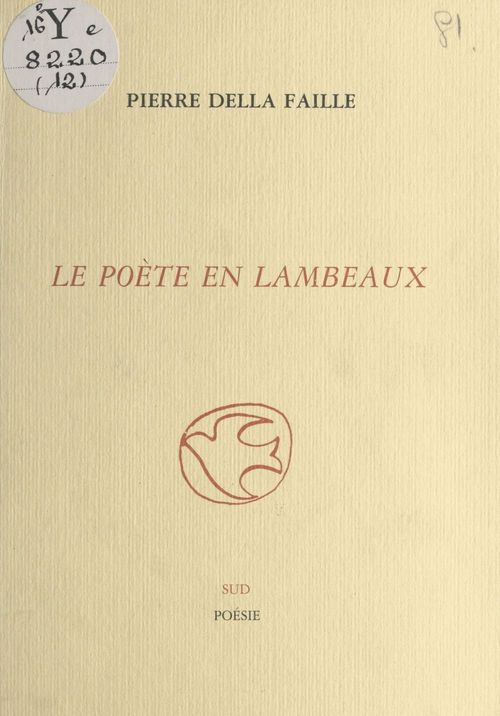 Couverture ebook de Le poète en lambeaux, de Pierre Della Faille