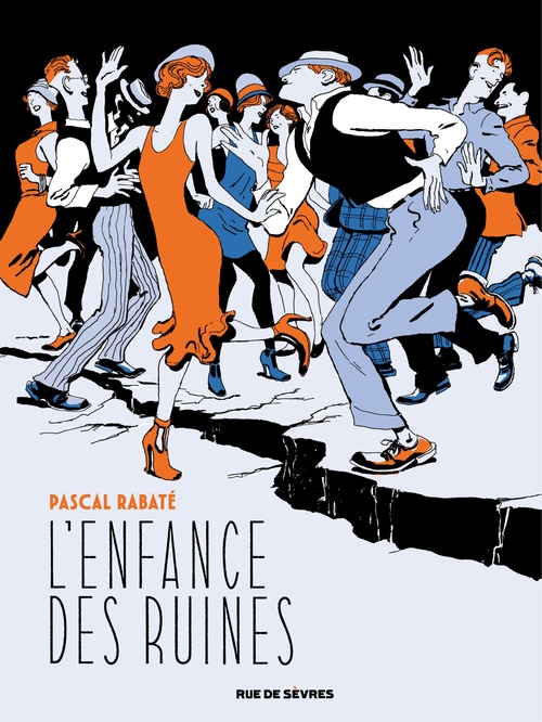 Couverture ebook de L'enfance des ruines, de Pascal Rabaté
