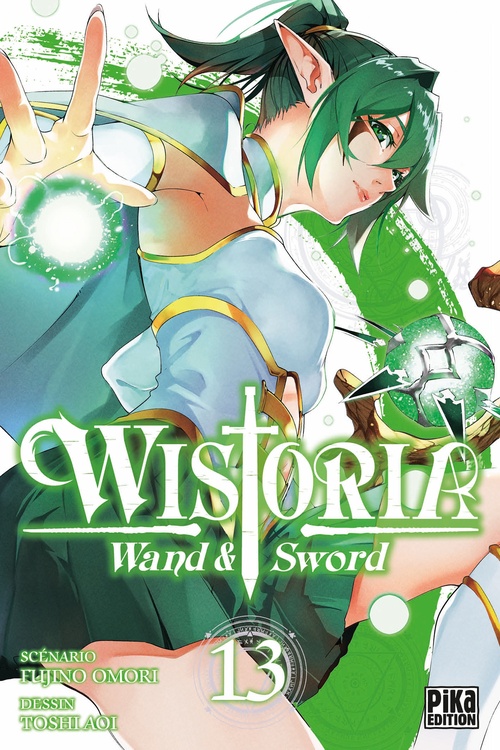 Couverture ebook de Wistoria - Wand and Sword T13, de Toshi Aoi