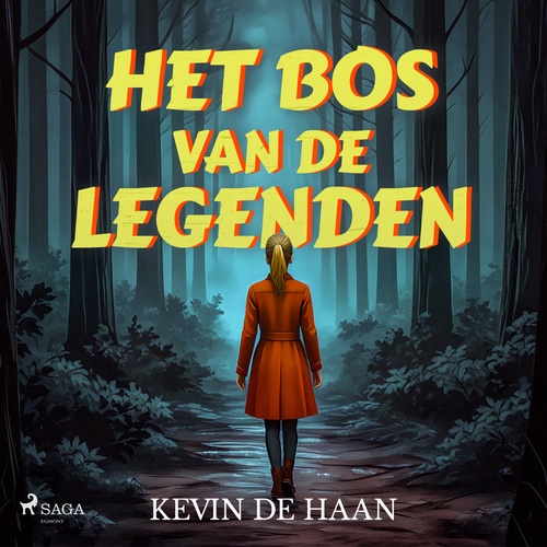 audiobook cover of Het bos van de legenden, by Kevin  De Haan