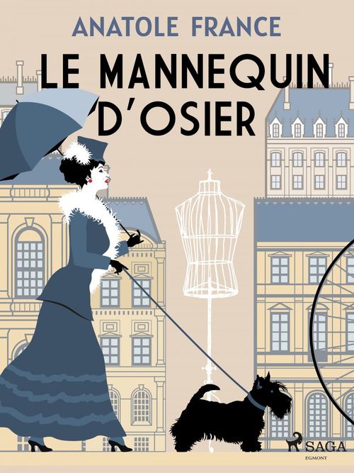 ebook cover of Le Mannequin d'osier, by Anatole France
