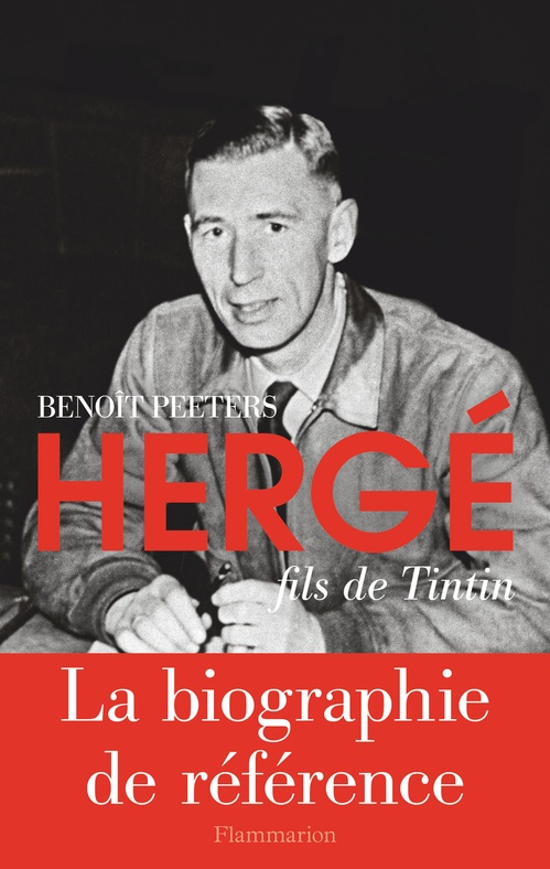 ebook cover of Hergé fils de Tintin, by Benoît Peeters