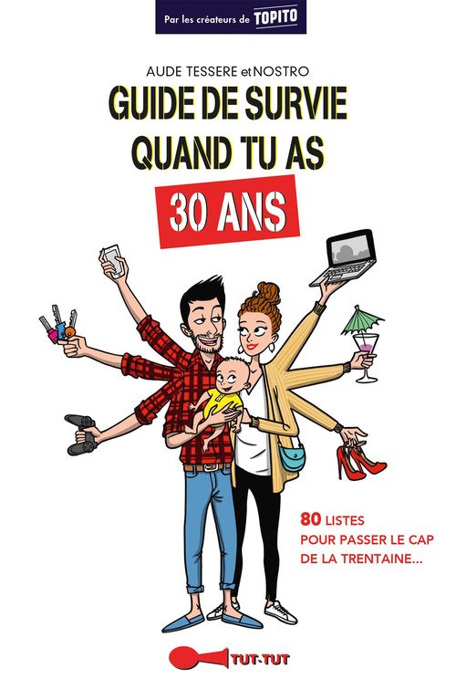 ebook cover of Guide de survie quand tu as 30 ans, by Nostro, Aude Tessere